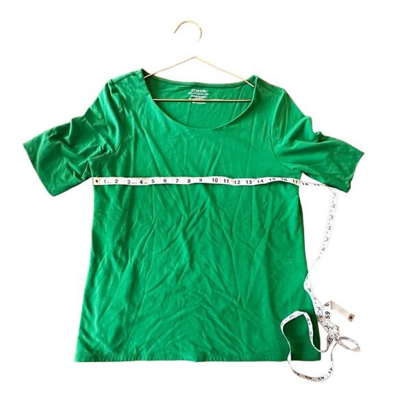 chicos ultimate tee green size 1 medium Kelly green - Picture 6 of 6